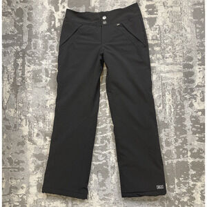 Nils Wesley Ladies Snow Pant Black Soft shell Front Pockets‎ Sz 10